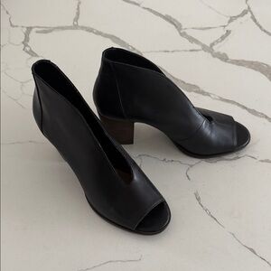 Lucky Brand Black Heeled Boots